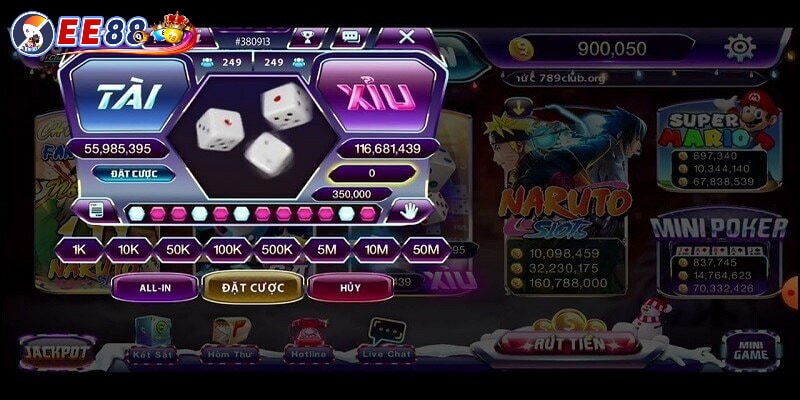 Cổng game tài xỉu 789club - đỉnh cao của game cược