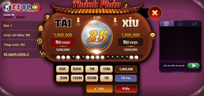 Điểm danh các web game tài xỉu nhiều người chơi nhất 